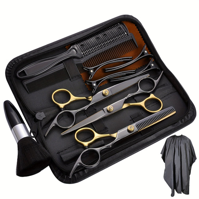 13pcs Professional Hairdressing Scissors Set