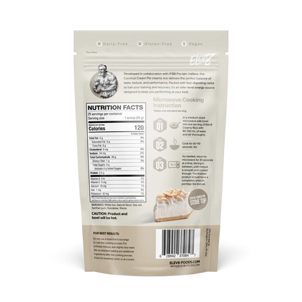 Elev8 Coconut Cream Pie Cream Of Rice