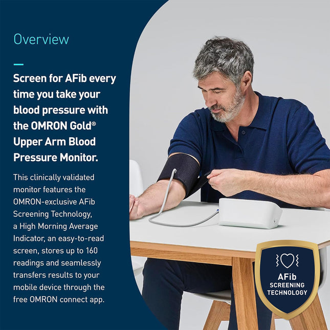 OMRON Gold Upper Arm Blood Pressure Monitor