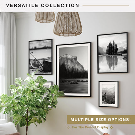 MCS Everline Collection 16x24 Poster Frame Black, Vertical & Horizontal Wall Hanging Large Picture Frame for Photos, Posters & Art Prints (1-Pack) 🍁 All In One Marketplace Canada