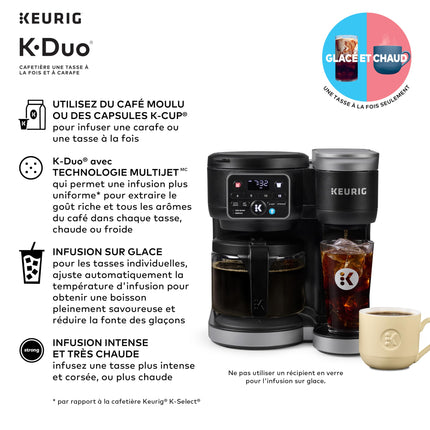 Keurig K-Duo Coffee Maker, Black