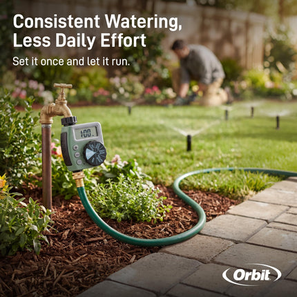 Orbit Single-Dial Hose Faucet Timer