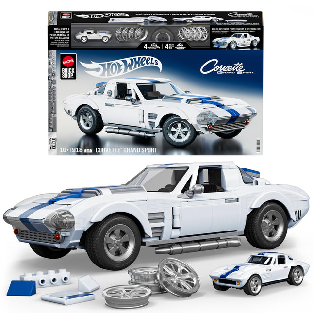 Hot Wheels Corvette Grand Sport Building Set 918pcs
