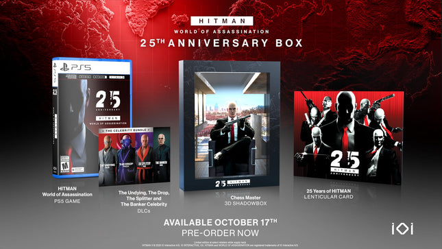 Hitman World of Assassination Anniversary Edition - Playstation 5