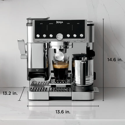 Ninja Luxe Café Pro Series, Espresso, Cold Brew, Hot Water, ES701C 🍁 All In One Marketplace Canada