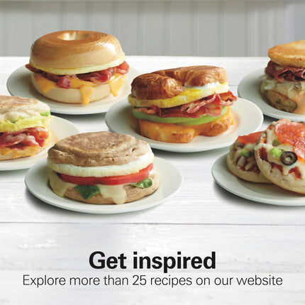 Hamilton Beach Breakfast Sandwich Maker with Timer