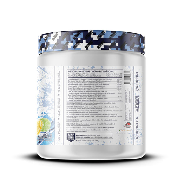 REDCON1 Total War Pre-Workout Arctic Ice – 30 Servings