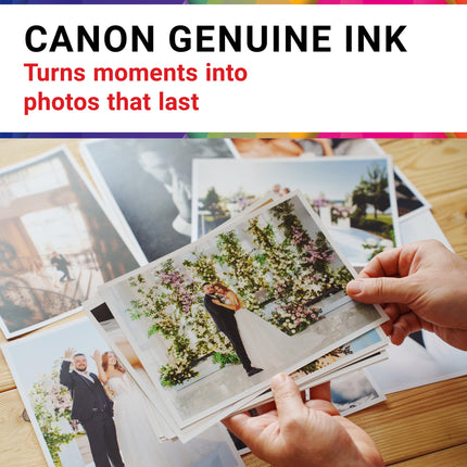 Canon Genuine Ink Cartridges GI-21 Series (Black, Cyan, Magenta & Yellow), Value Pack (4-Count) with PP-301 4" x 6" Photo Paper Plus Glossy II, Printer Ink for PIXMA G4280 / G3290 / G4270 Printers 🍁 All In One Marketplace Canada