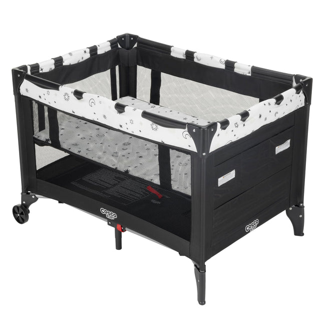 Cosco Kids Funsport Plus Portable Playard with Bassinet & Wheels