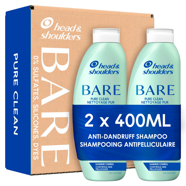 Head & Shoulders Pure Clean Shampoo 2x400mL