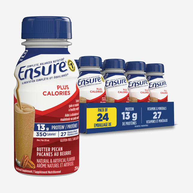Ensure Plus Butter Pecan Nutrition Shake – 24x235mL