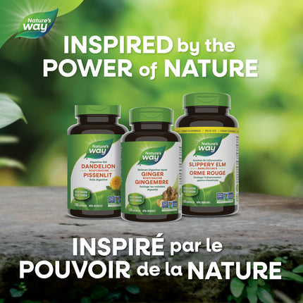 Nature's Way Slippery Elm Bark – 180 Capsules