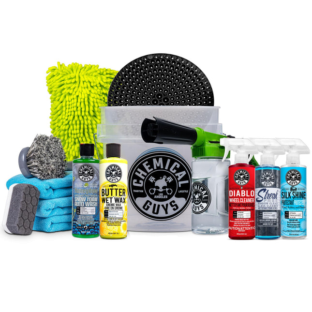Chemical Guys 14-Piece Car Wash Kit with Foam Gun