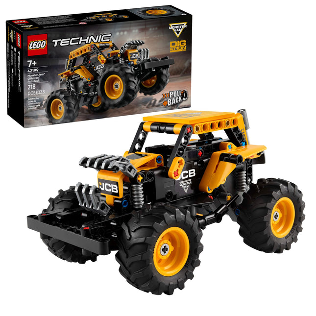 LEGO Technic Monster Jam DIGatron Pull-Back Monster Truck Toy - Building Toy for Kids, Boys and Girls, Ages 7+ - Creative Gift Idea for Lovers of Monster Trucks - 42199 🍁 All In One Marketplace Canada
