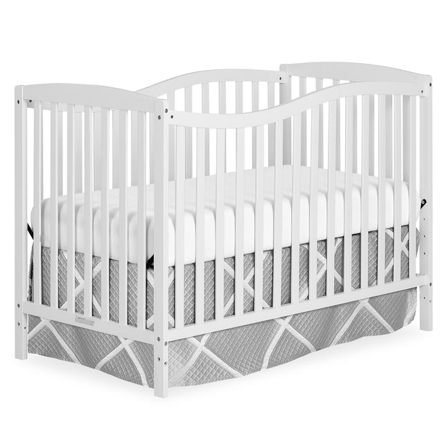 Dream On Me Chelsea 5-in-1 Convertible Crib – White Pinewood