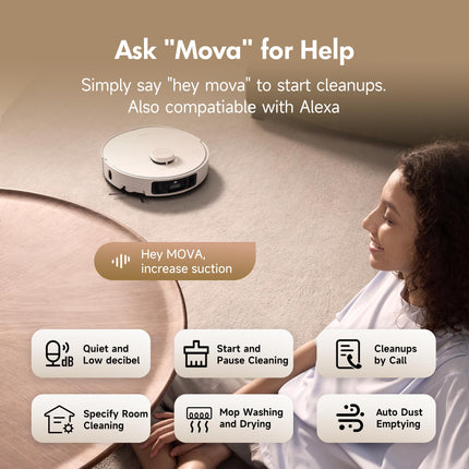MOVA P10 Pro Ultra Robot Vacuum & Mop
