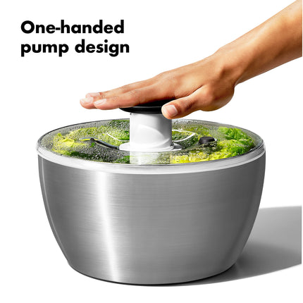OXO Good Grips Good Grips Steel Salad Spinner 🍁 All In One Marketplace Canada