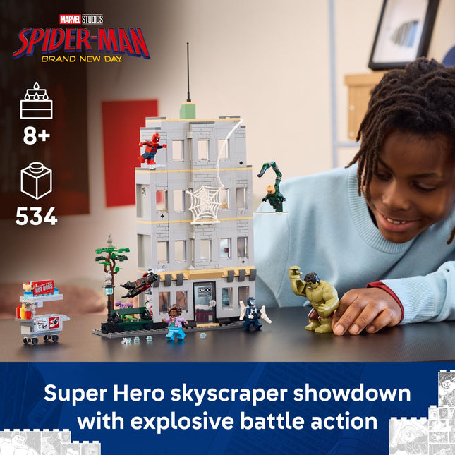 LEGO Marvel Spider-Man vs Hulk Epic Clash