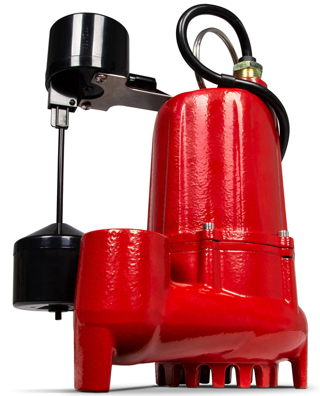Red Lion RL-SC50V 1/2 HP Cast Iron Sump Pump – 4300 GPH