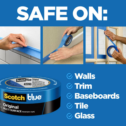 ScotchBlue Painter's Tape Multi-Surface 36mm 4-Pack