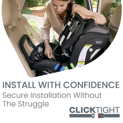 Britax Poplar S Convertible Car Seat, Stone Onyx