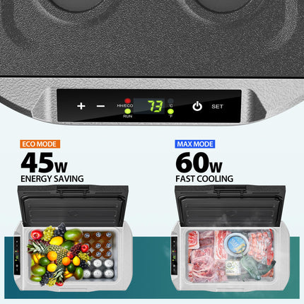 EUHOMY 22QT Portable 12V Freezer & Cooler