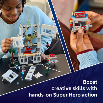 LEGO Marvel Spider-Man vs Hulk Epic Clash