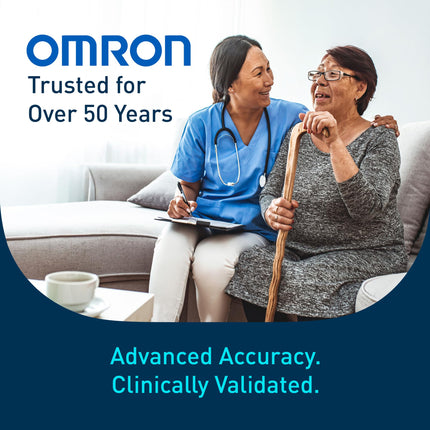 Omron Silver Upper Arm Blood Pressure Monitor