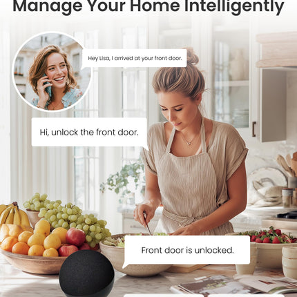 DESLOC C100 Plus Smart Keyless Entry Door Lock with Built-in WiFi 🍁 All In One Marketplace Canada