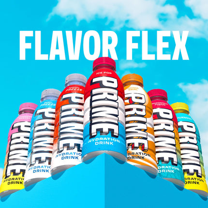 PRIME Hydration CHERRY FREEZE | Sports Drinks | Electrolyte Enhanced | B Vitamins | Antioxidants | 2g of Sugar | 500 mL | 12 Pack 🍁 All In One Marketplace Canada