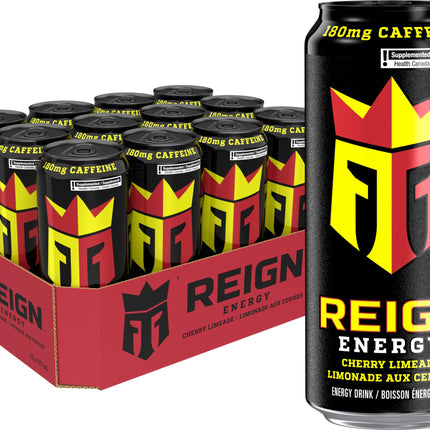 REIGN ENERGY Cherry Limeade, 12-Pack