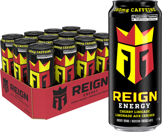 REIGN ENERGY Cherry Limeade, 12-Pack