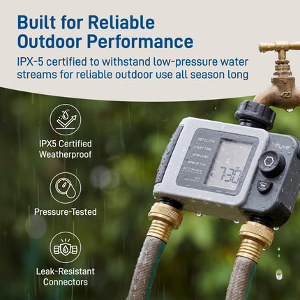 Orbit 24632 B-hyve XD 2-Port Smart Hose Watering Timer