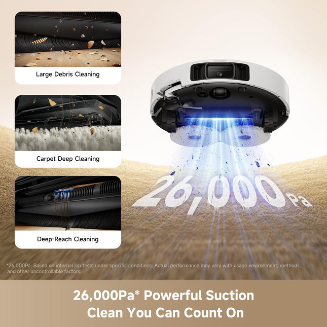 MOVA P10 Pro Ultra Gen 2 Robot Vacuum & Mop – 26000Pa