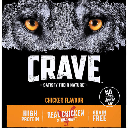 Crave Adult Dry Dog Food, Chicken Flavour, 9.98kg