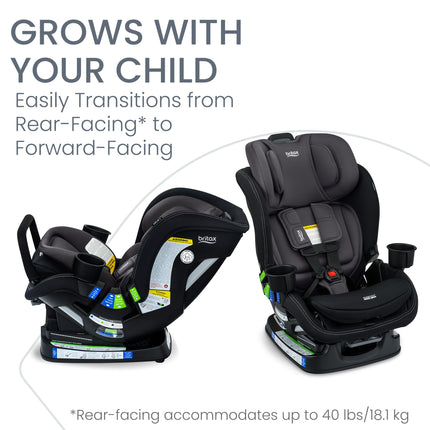 Britax Poplar S Convertible Car Seat, Stone Onyx