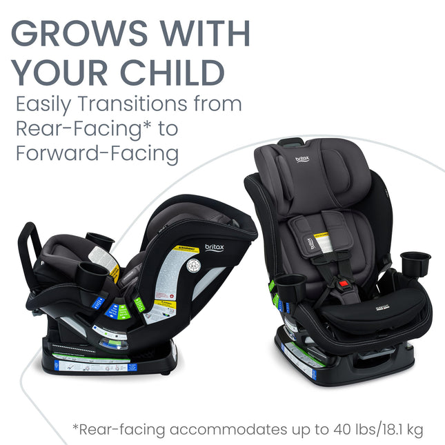 Britax Poplar S Convertible Car Seat, Stone Onyx
