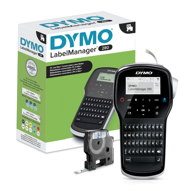 DYMO LabelManager 280 Rechargeable Portable Label Maker