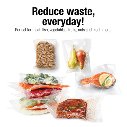 Cuisinart Vacuum Food Sealer Bags 2-Pack 11"x20" ft. rolls, Universal, Microwave & Freezer Safe (VSB-112C) 🍁 All In One Marketplace Canada