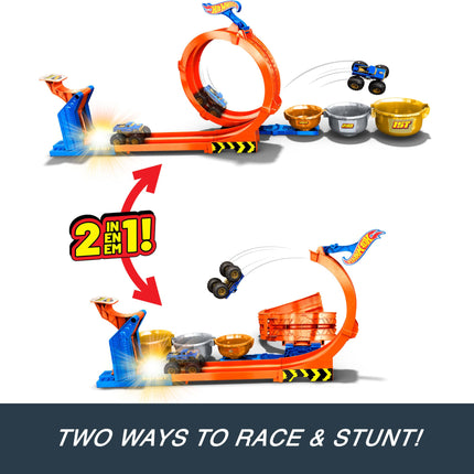 Hot Wheels Monster Trucks Loop-and-Flip Playset