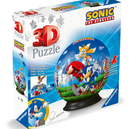 Ravensburger Sonic The Hedgehog 3D Jigsaw Puzzle Ball for Adults and Kids - 11592 - Great Gift for Any Birthday, Holiday, or Special Occasion 🍁 All In One Marketplace Canada