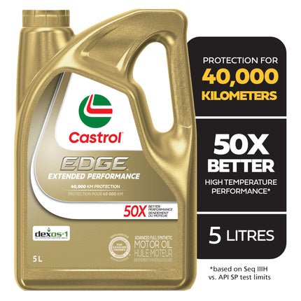 Castrol Edge 5W-30 Full Synthetic Motor Oil, 5L