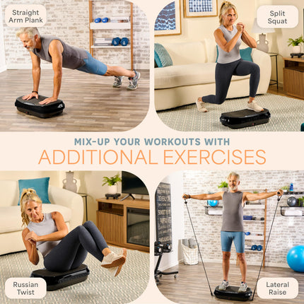 Lifepro Waver Mini Vibration Plate Exercise Machine, Compact & Powefull