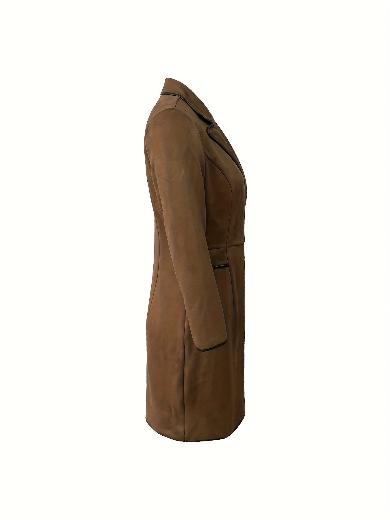 Elegant Women'S Brown Dress