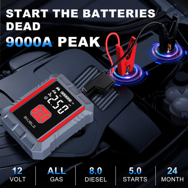 Portable Jump Starter 9000A
