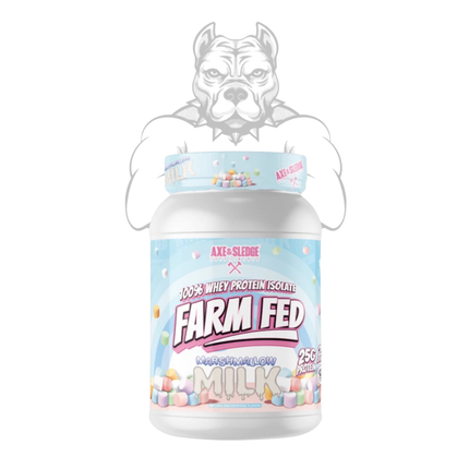 Axe & Sledge Farm Fed Whey Isolate Protein Powder