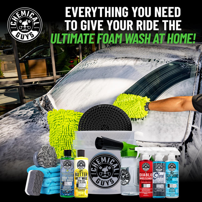 Chemical Guys 14-Piece Car Wash Kit with Foam Gun
