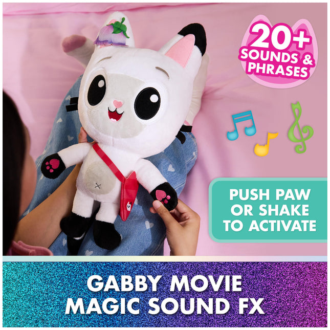 Gabby's Dollhouse: The Movie, Meow-Mazing Interactive Pandy Paws Plush Toy with 3 Accessories & Removable Bag, Kids Toys for Girls & Boys Ages 3 and Up 🍁 All In One Marketplace Canada