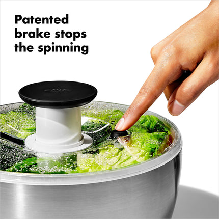 OXO Good Grips Good Grips Steel Salad Spinner 🍁 All In One Marketplace Canada