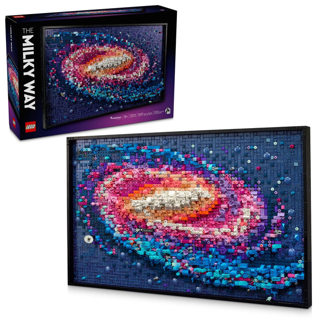 LEGO Art The Milky Way Galaxy Wall Art